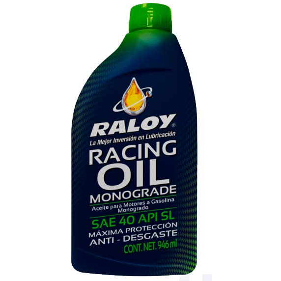 RACING OIL MONOGRADE SAE 40 API SL